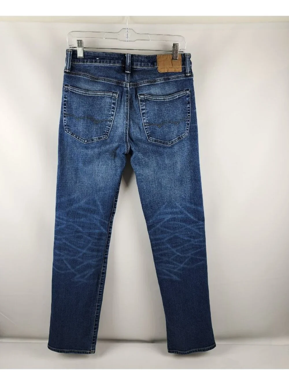 American Eagle Jeans Mens 29x32 Blue Airflex + Relaxed Straight Denim